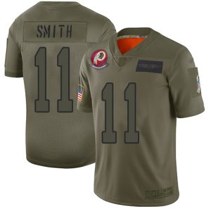 Delightful Commanders #11 Alex Smith Camo Youth Stitched NFL Limited 2019 Salute to Service Jersey